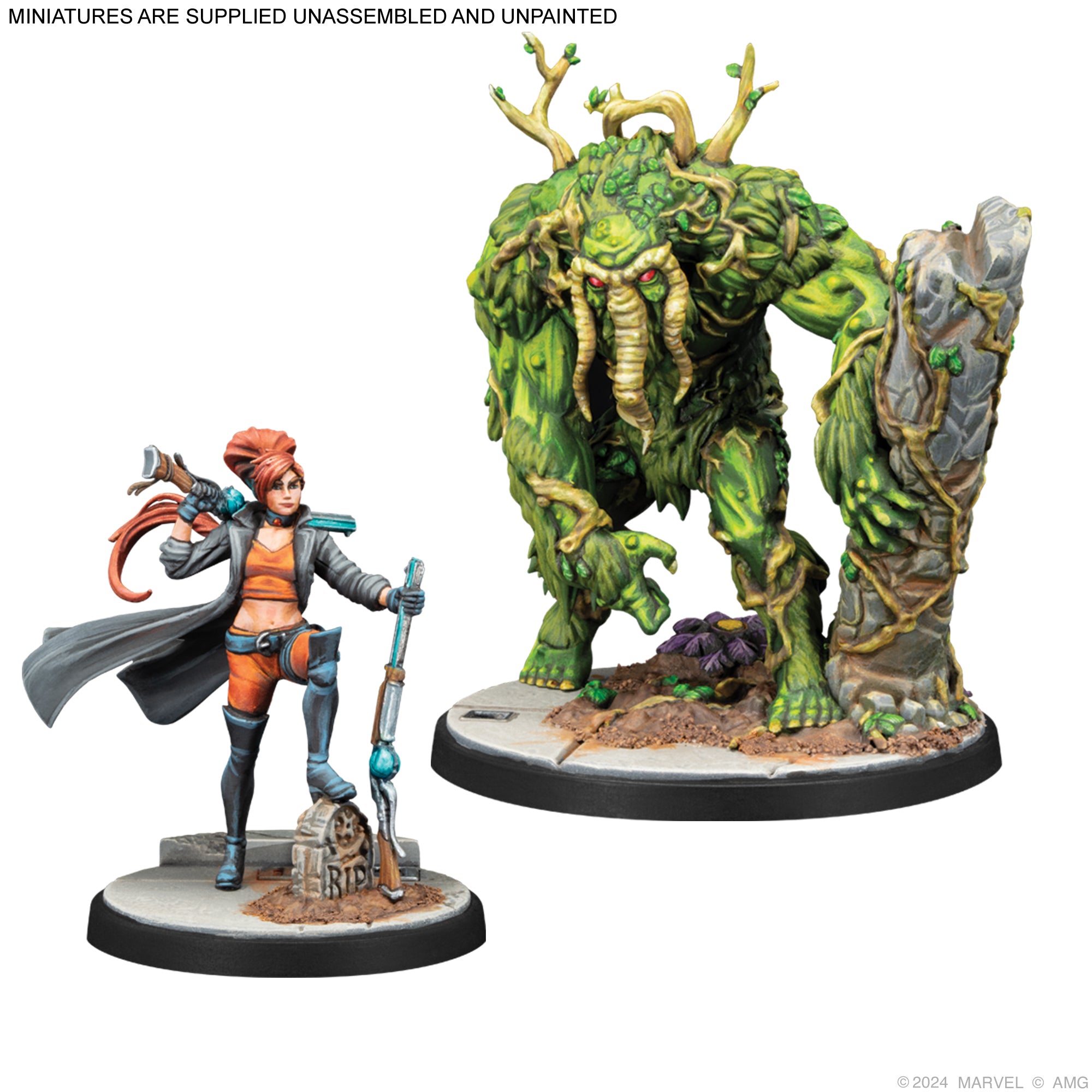 Marvel Crisis Protocol : Elsa Bloodstone and Man-Thing